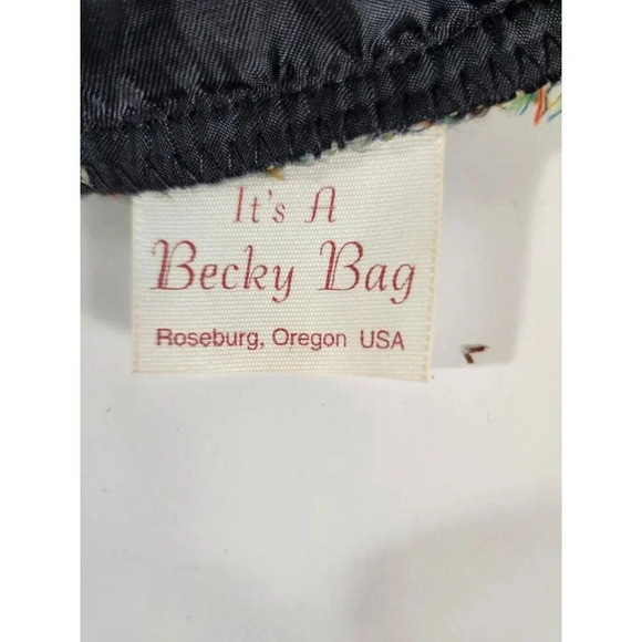 It's A Becky Bag Hand-Crafted USA Bear Stitch Patch Work Cross Shoulder … - Picture 6 of 6